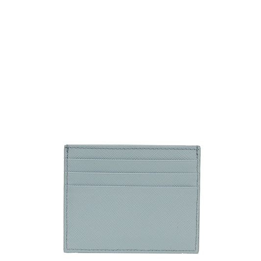 Prada Grey Lilac Card Holder