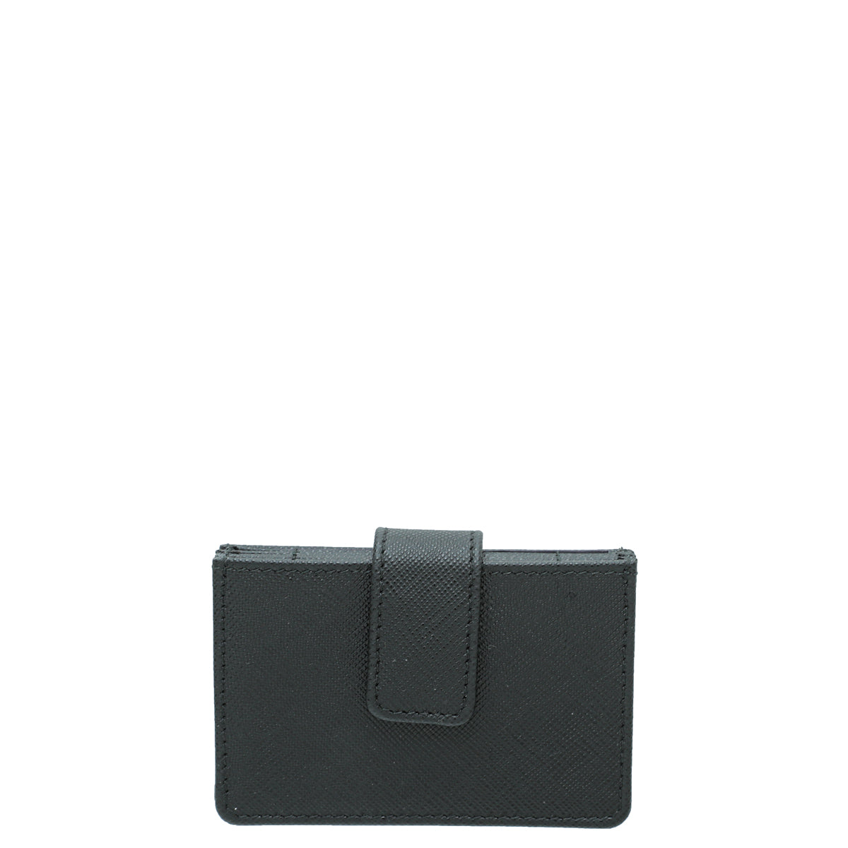 Prada Black 5 Gusset Card Holder