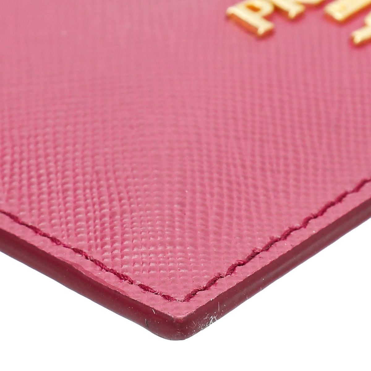 Prada Pink Card Holder