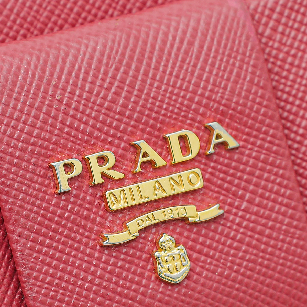 Prada Pink Lux Bow Continental Wallet