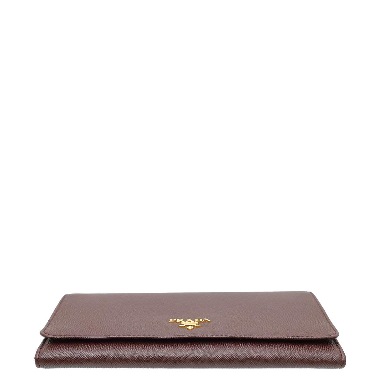 Prada Granato Metal Wallet On Chain