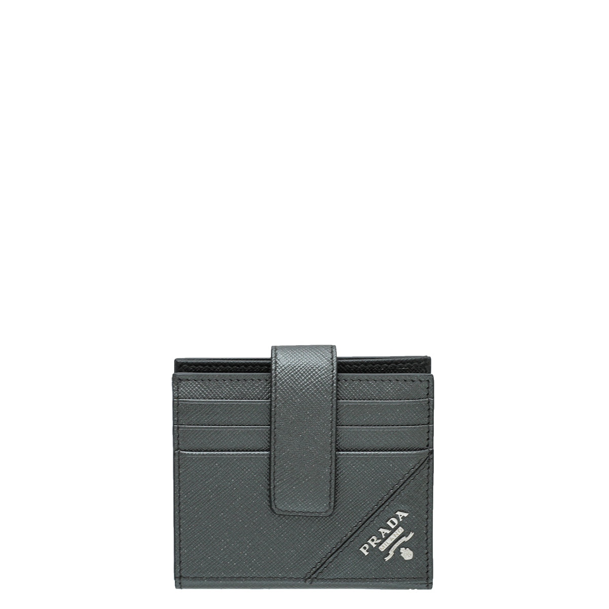 Prada Bicolor Bifold Card Holder