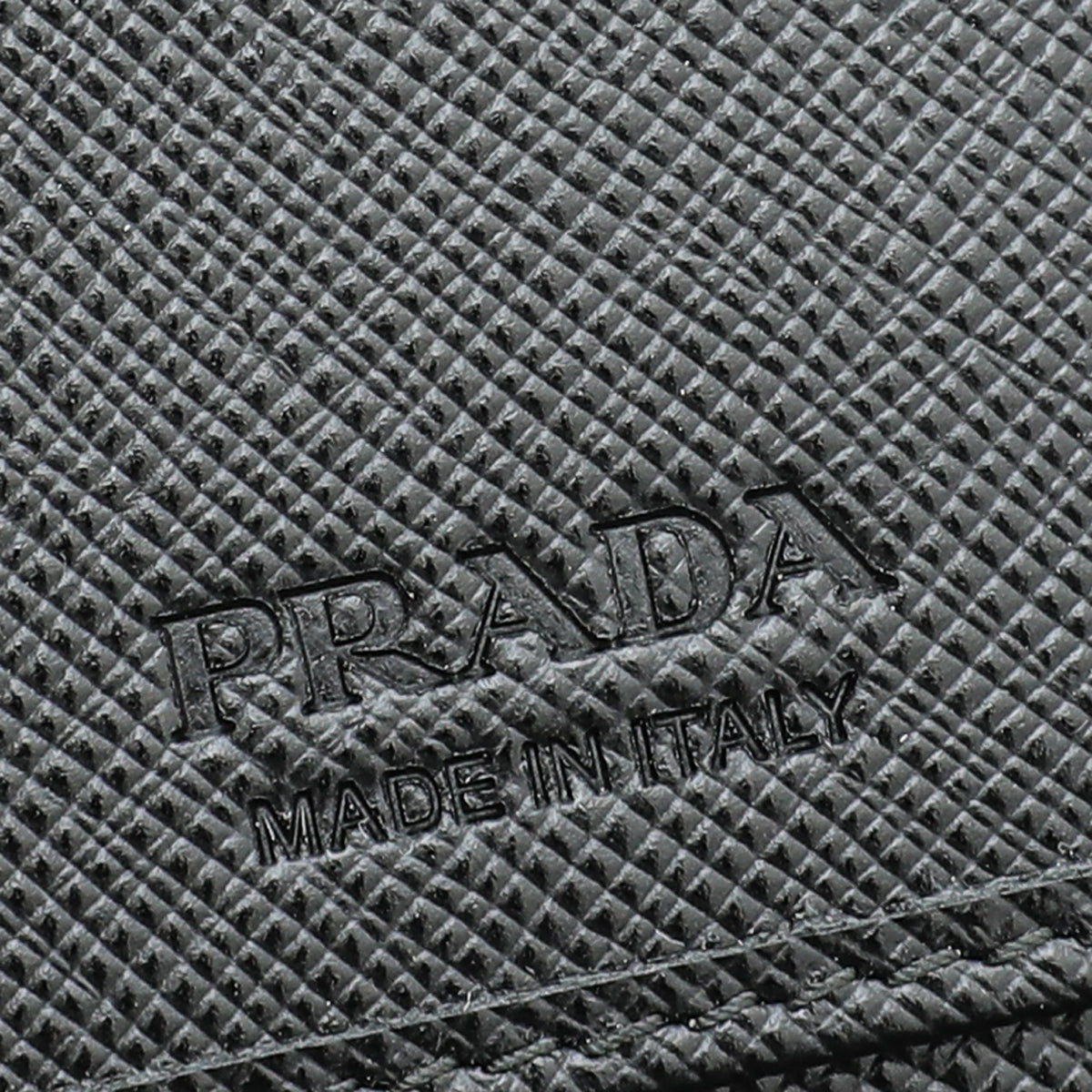 Prada Bicolor Bifold Card Holder