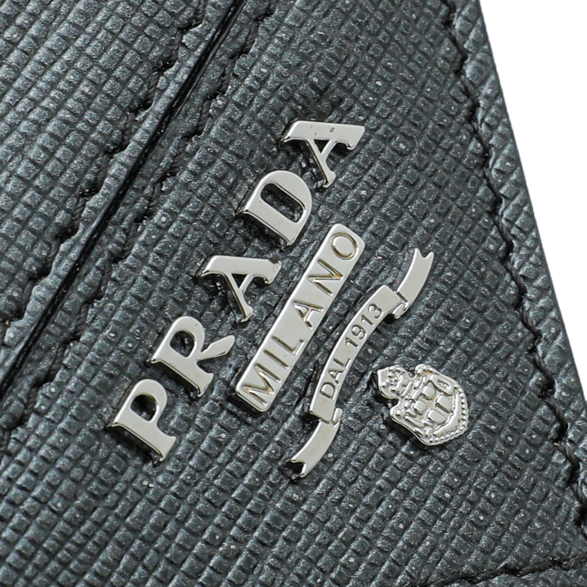 Prada Bicolor Bifold Card Holder