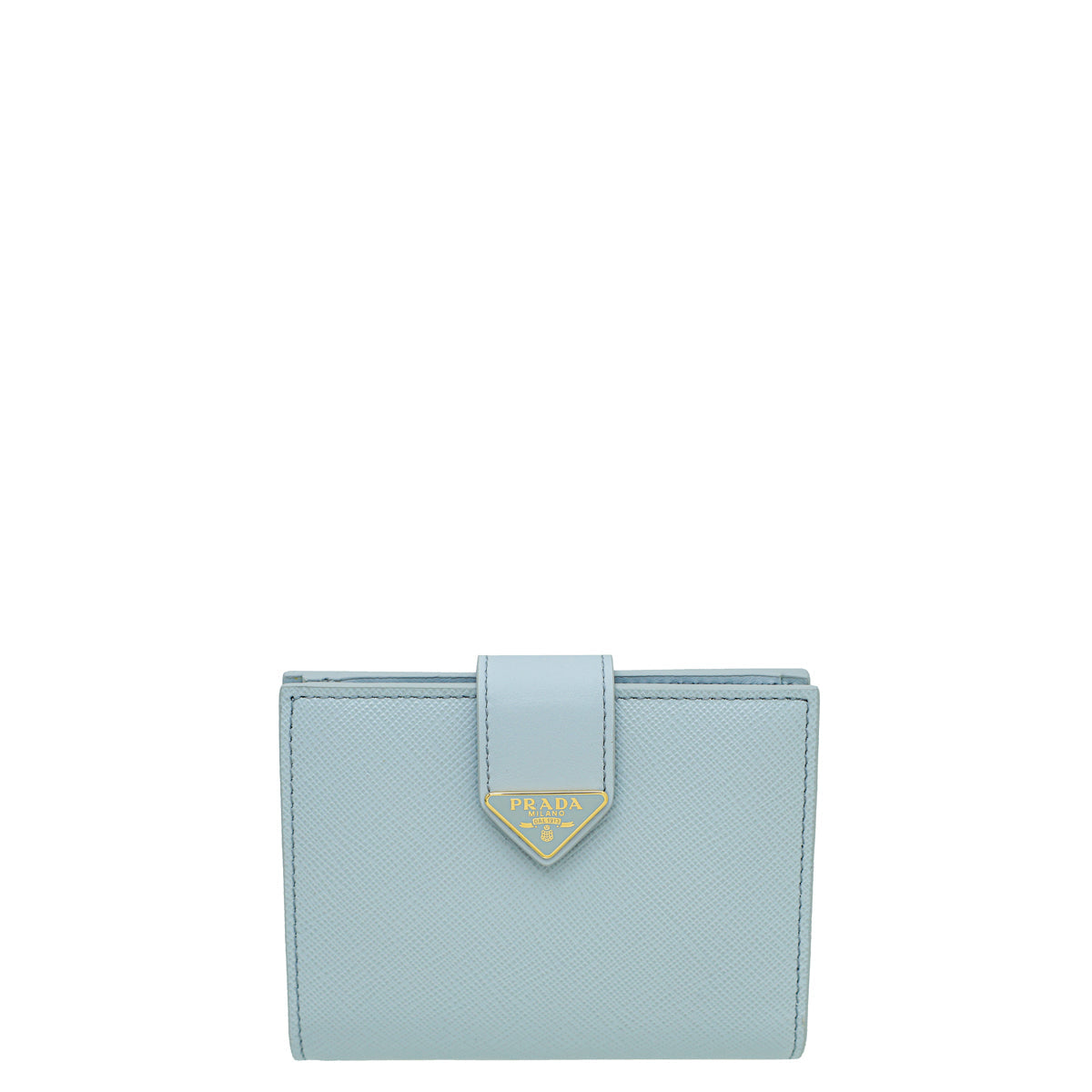 Prada Fiordaliso Blue Small Wallet