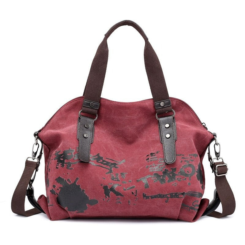 Ink Splash Pattern Women's  Handbag