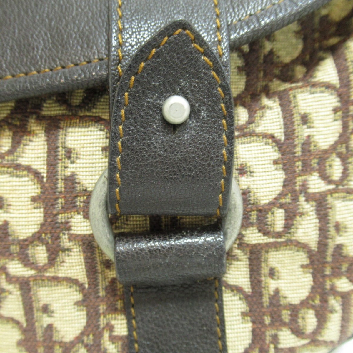 Oblique Canvas & Leather Crossbody Bag