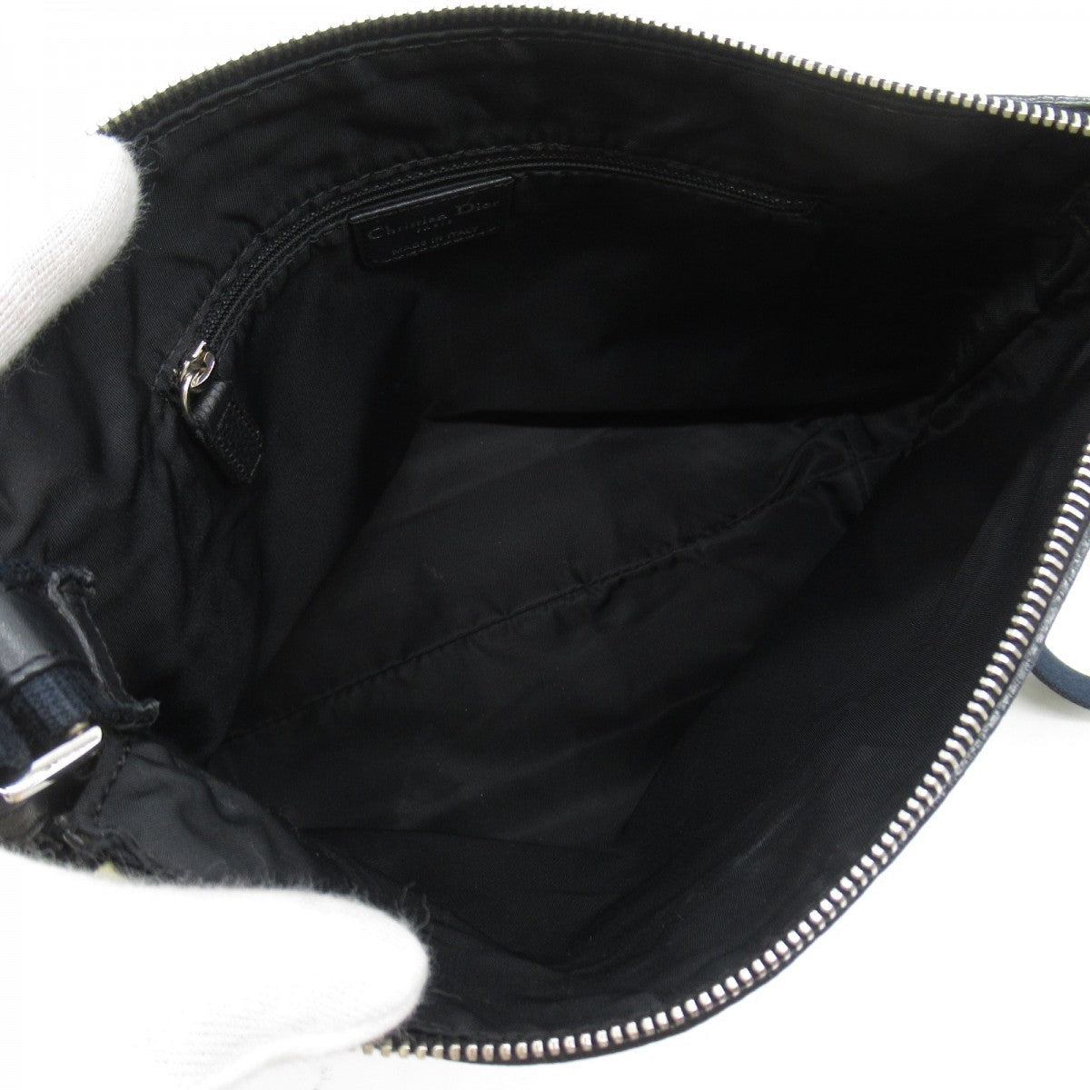 Oblique Canvas & Leather Crossbody Bag