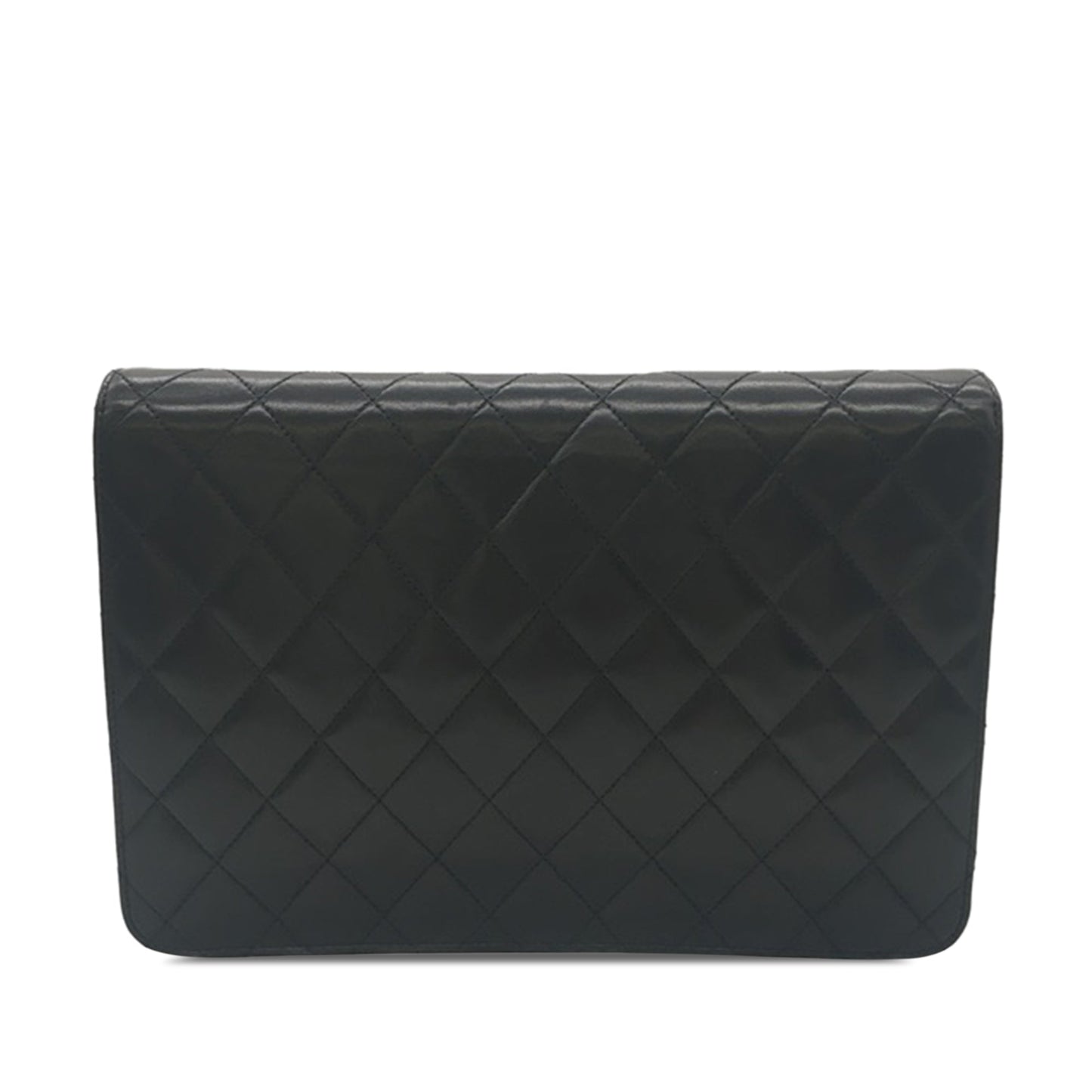 Chanel Classic Single Flap Black Lambskin Gold