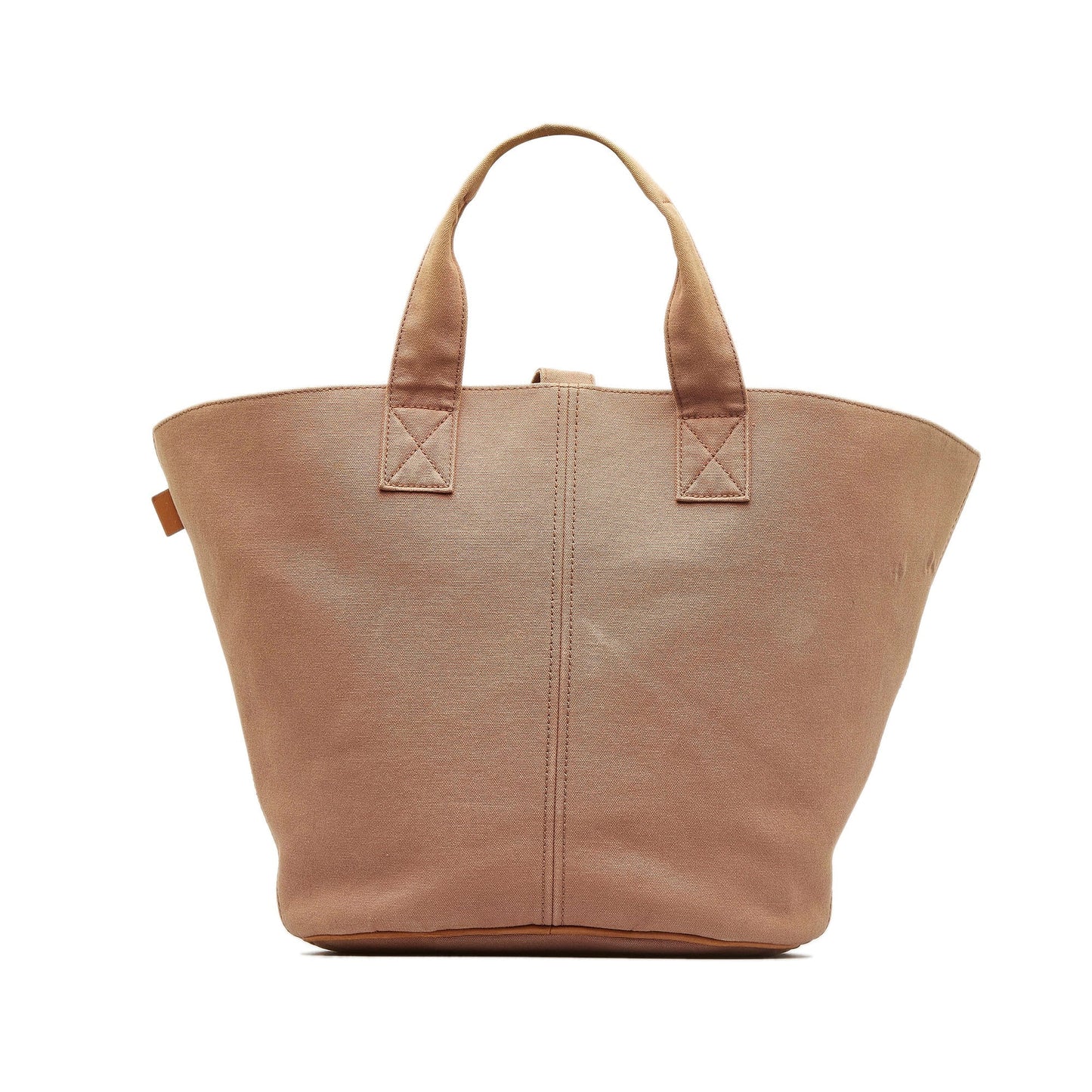 Brown Hermes Panier de Plage Tote Bag