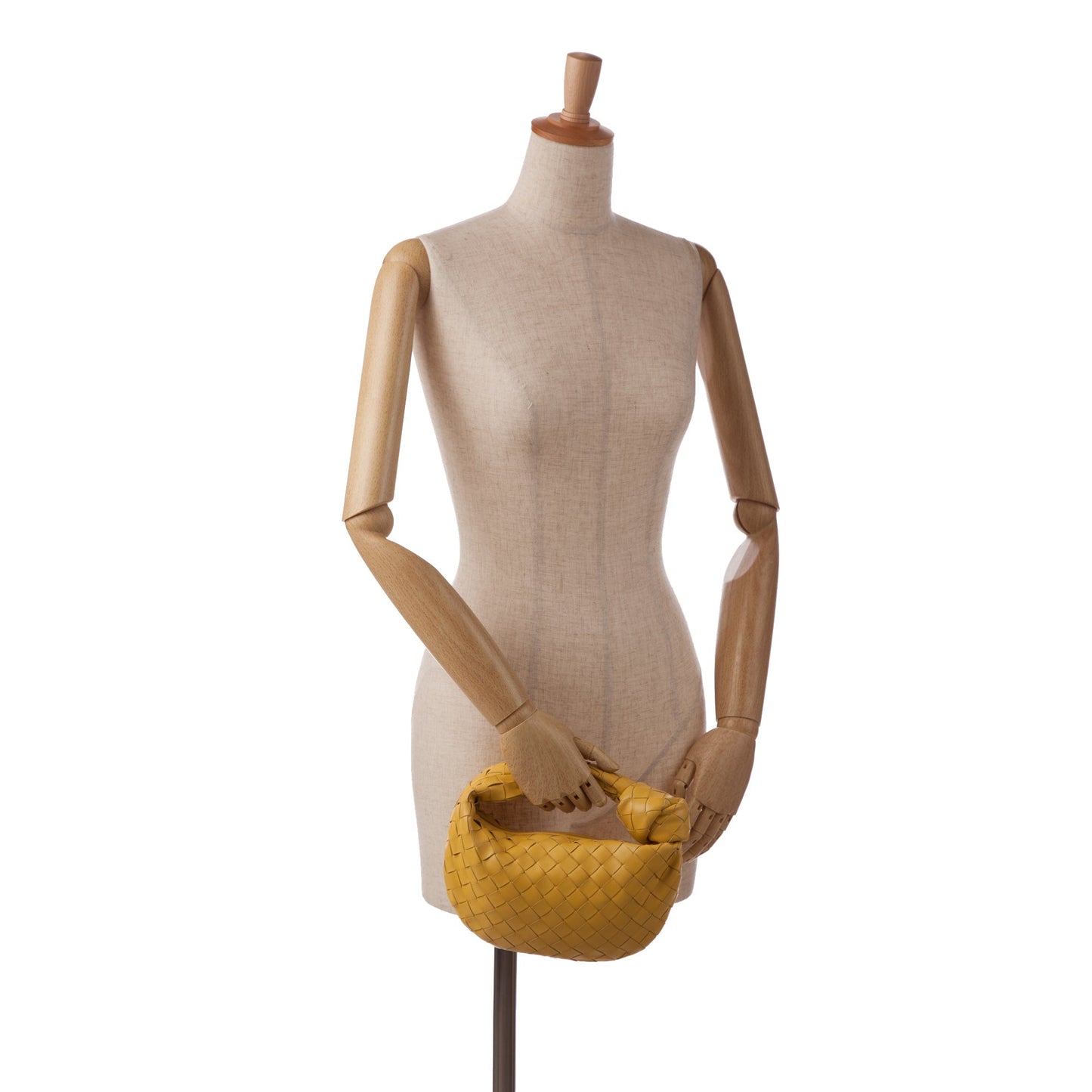 Bottega Veneta Jodie Mini Yellow Intrecciato