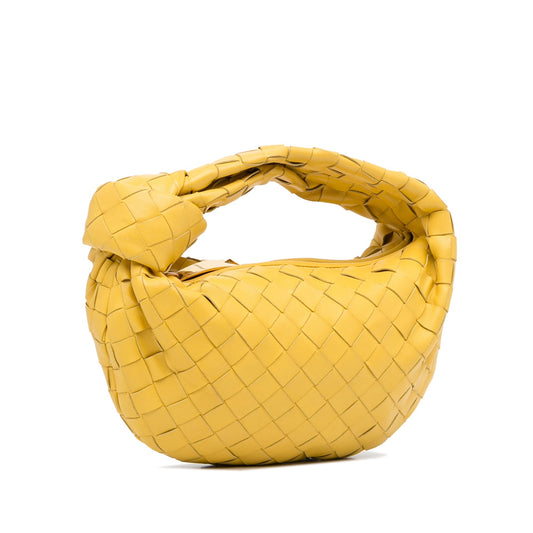 Bottega Veneta Jodie Mini Yellow Intrecciato