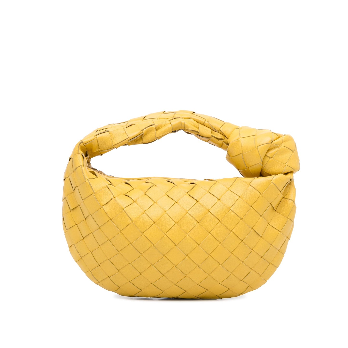 Bottega Veneta Jodie Mini Yellow Intrecciato