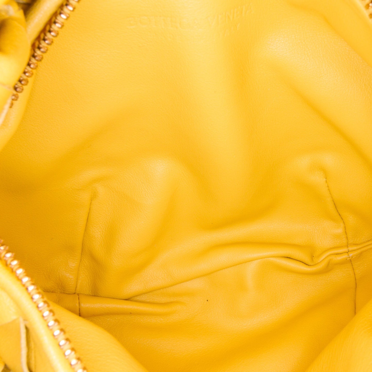 Bottega Veneta Jodie Mini Yellow Intrecciato