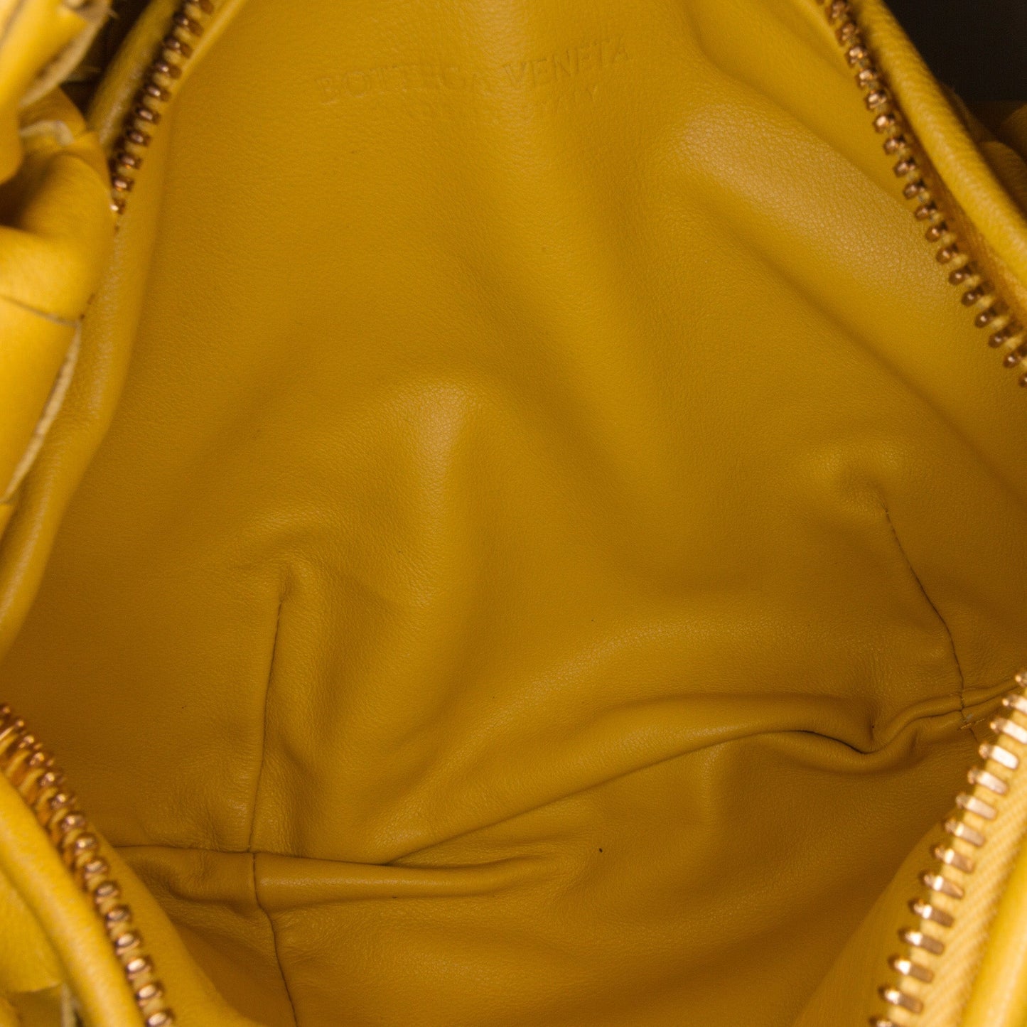 Bottega Veneta Jodie Mini Yellow Intrecciato