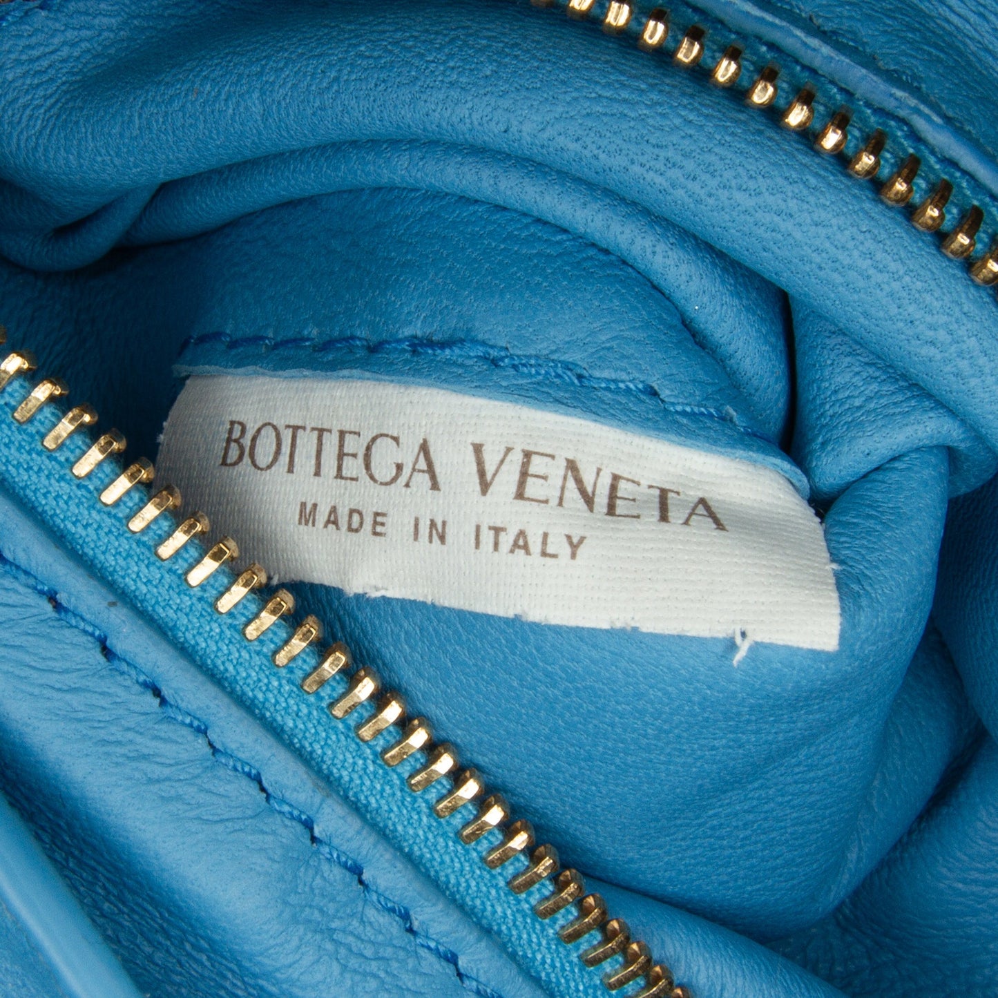 Bottega Veneta Padded Chain Cassette Blue