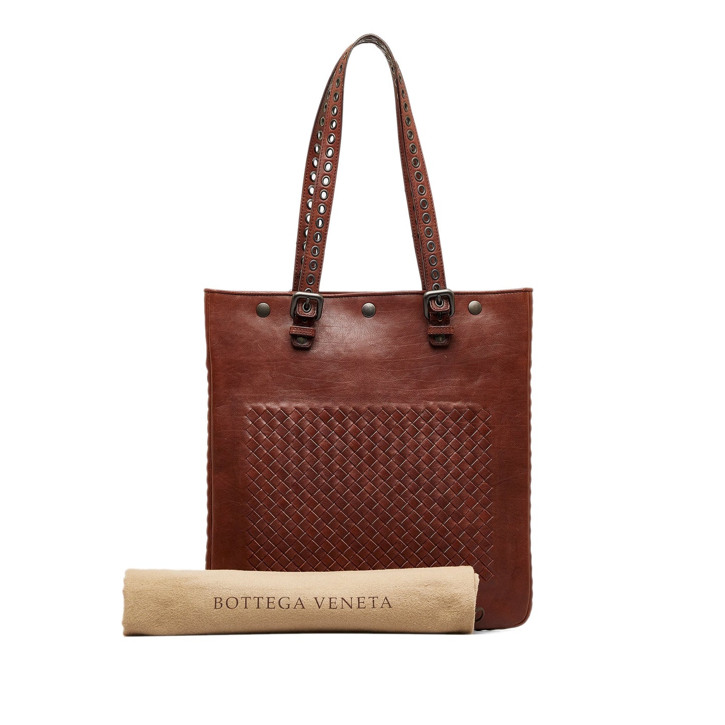 Brown Bottega Veneta Intrecciato Tote