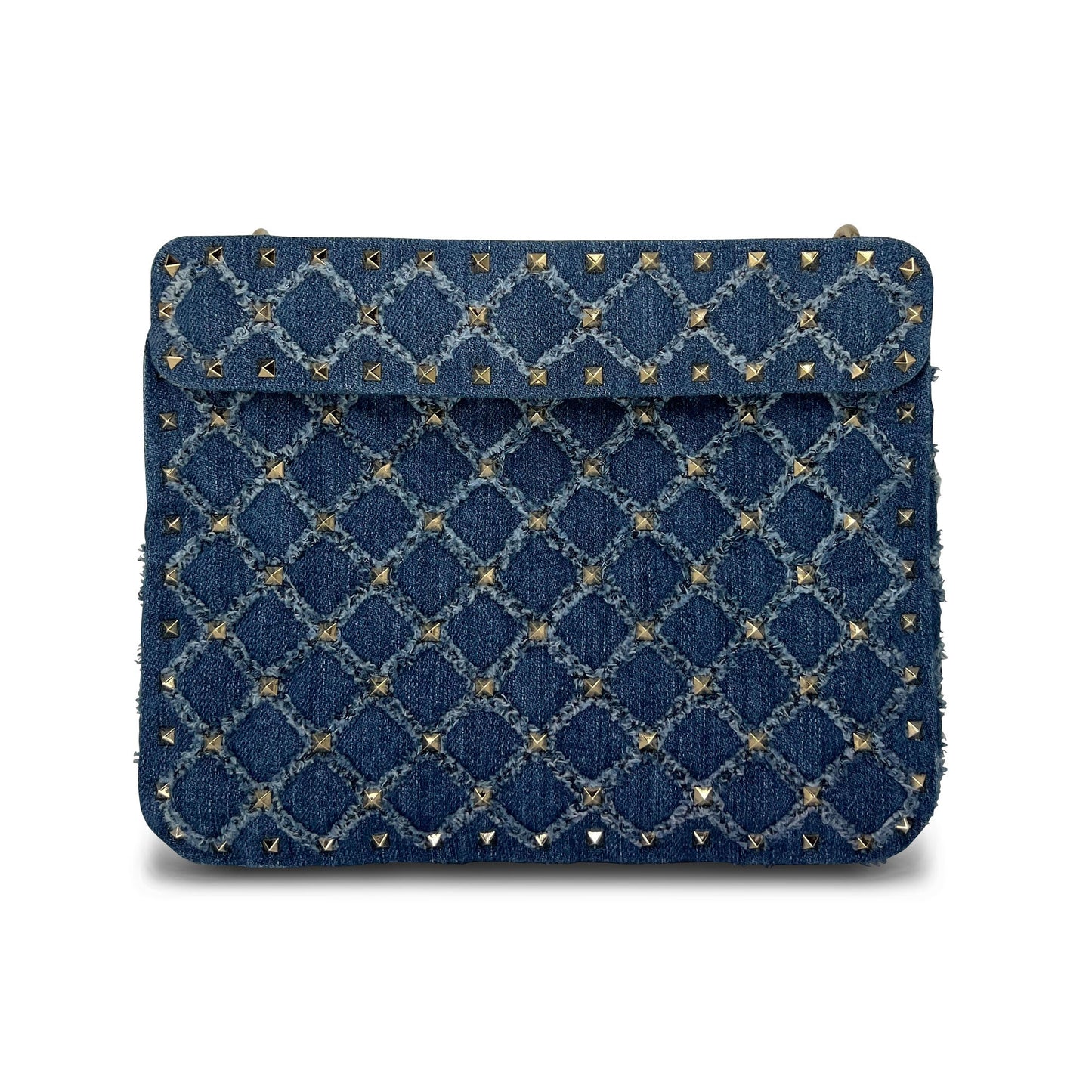 Valentino Rockstud spike denim bag