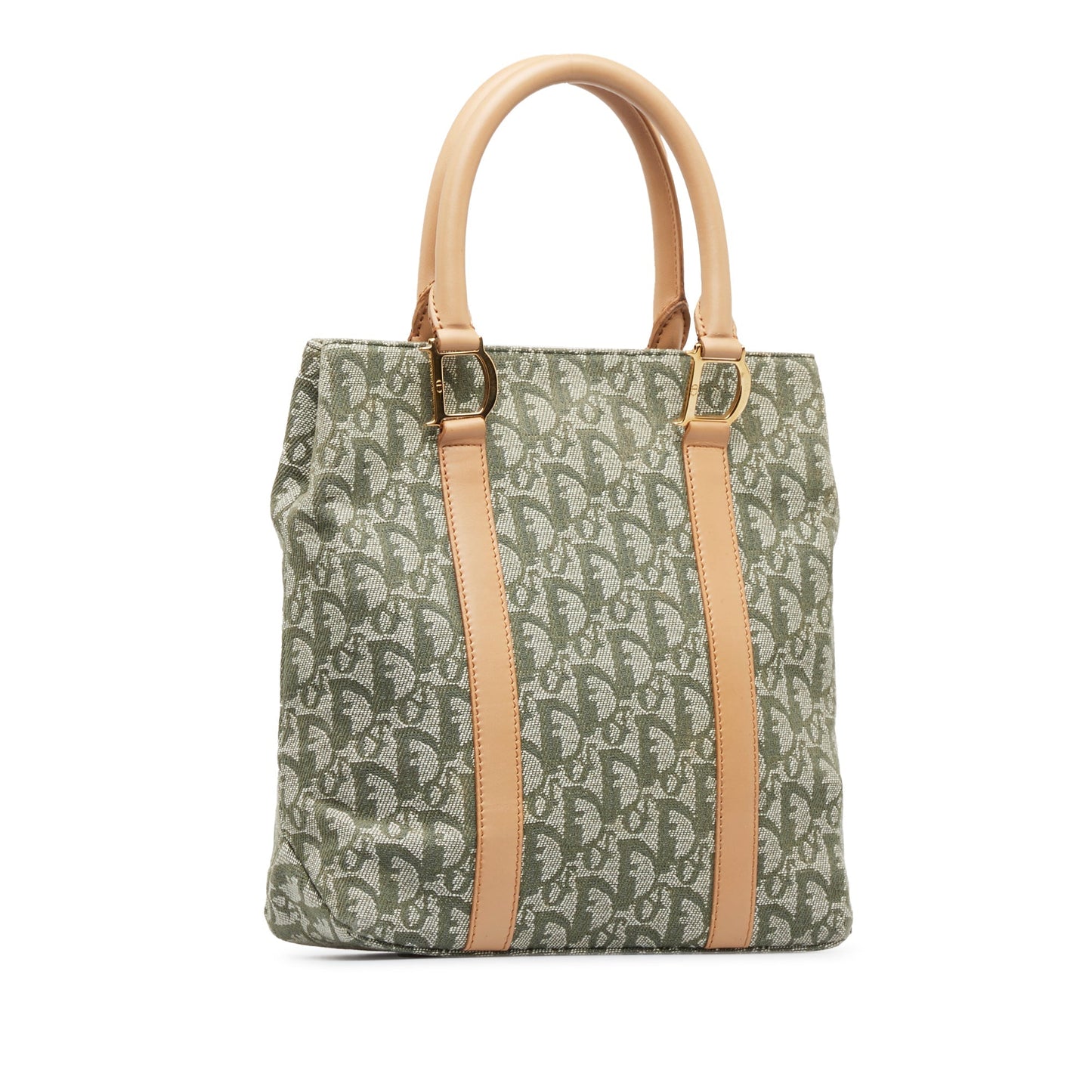 Green Dior Oblique Tote