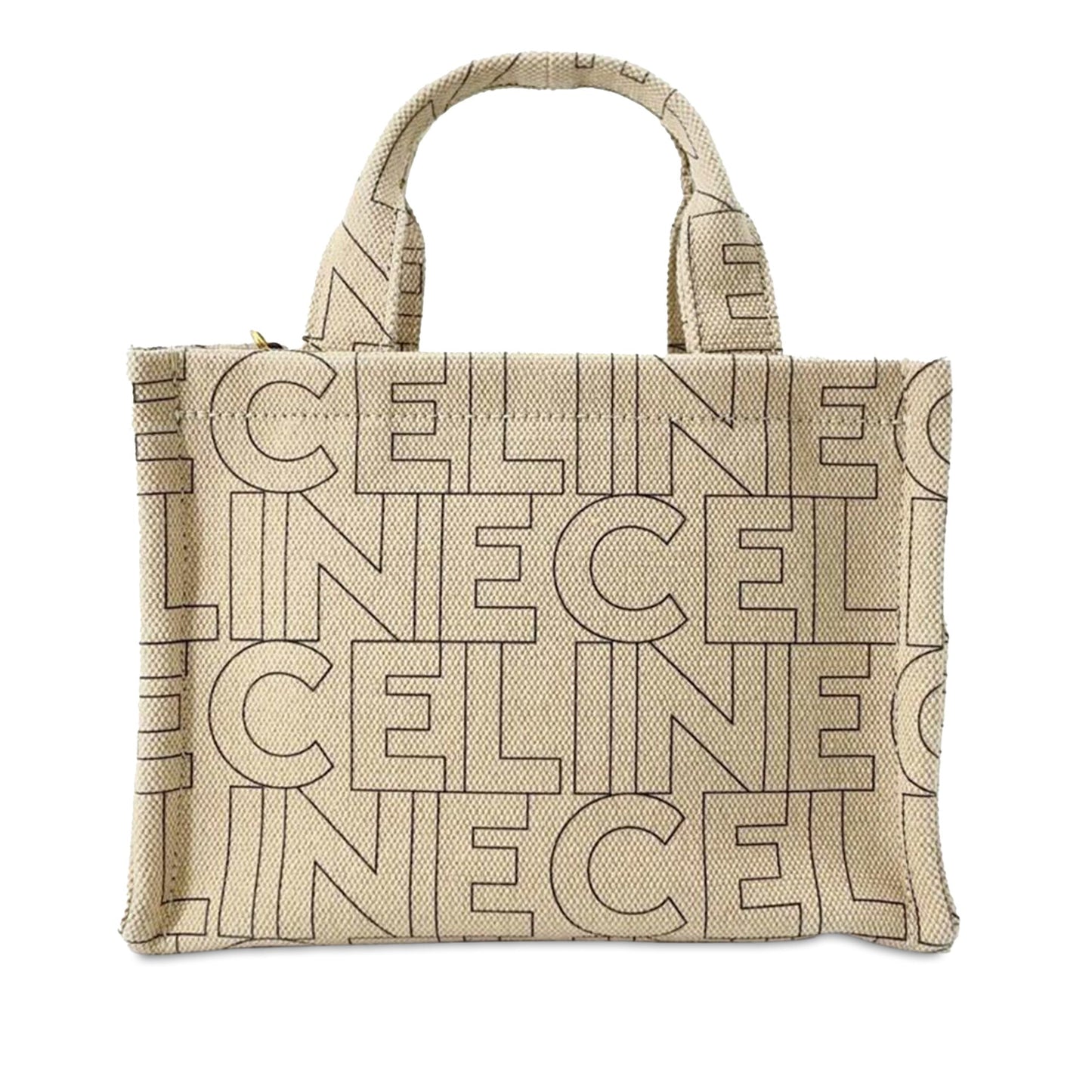 Celine Thais Small Brown Canvas