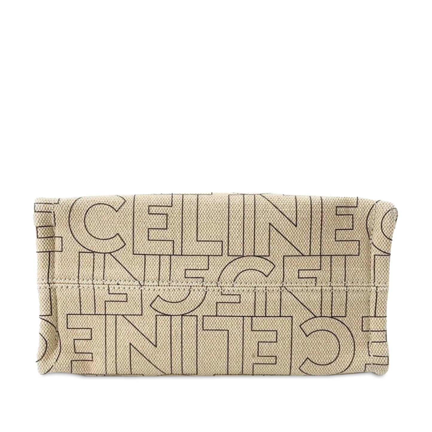 Celine Thais Small Brown Canvas