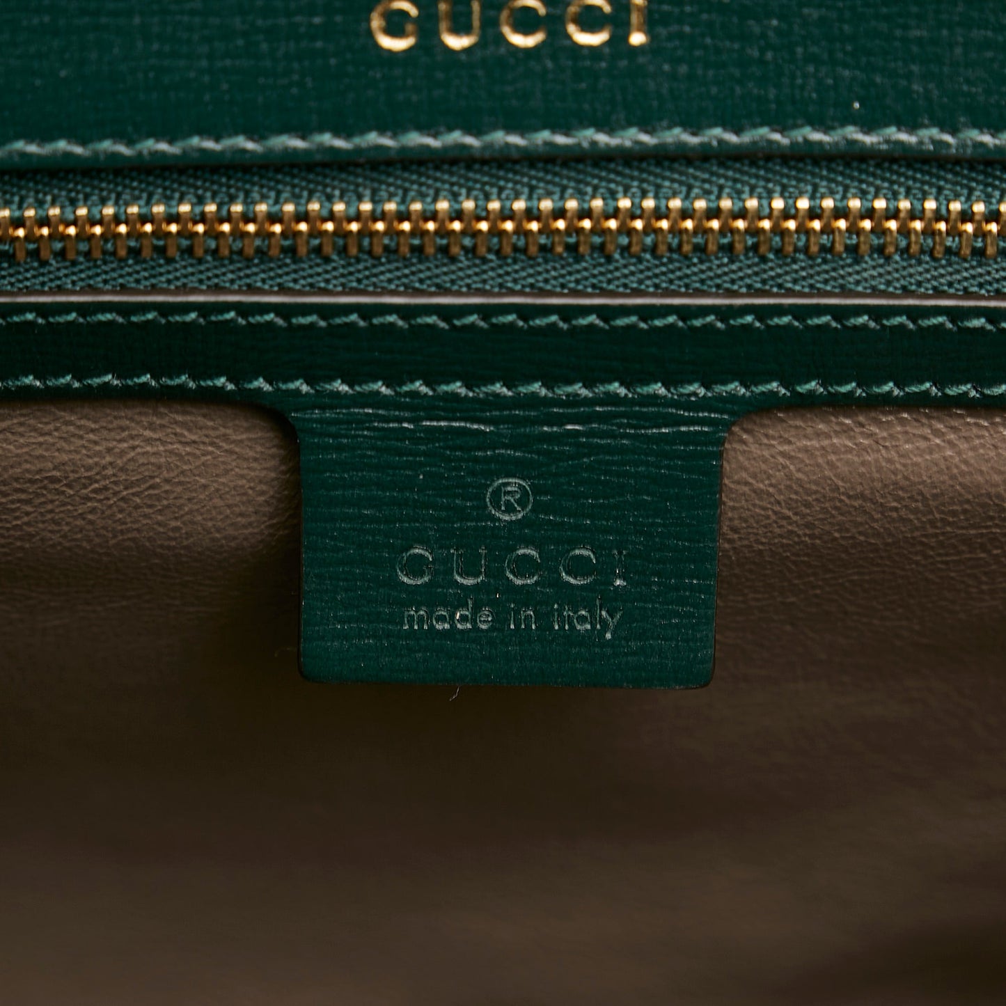 Gucci Sylvie 1969 Top Handle Bag Green