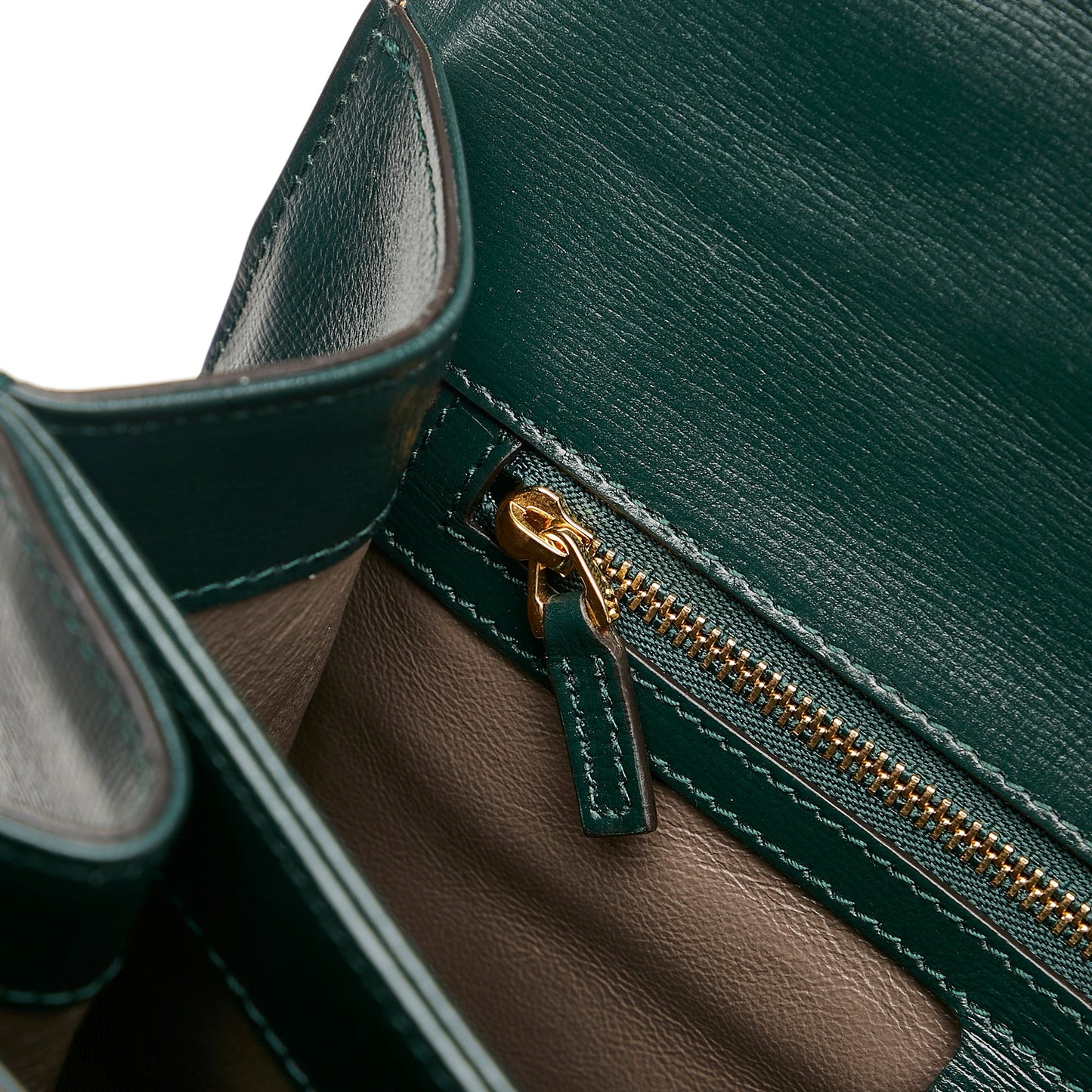 Gucci Sylvie 1969 Top Handle Bag Green