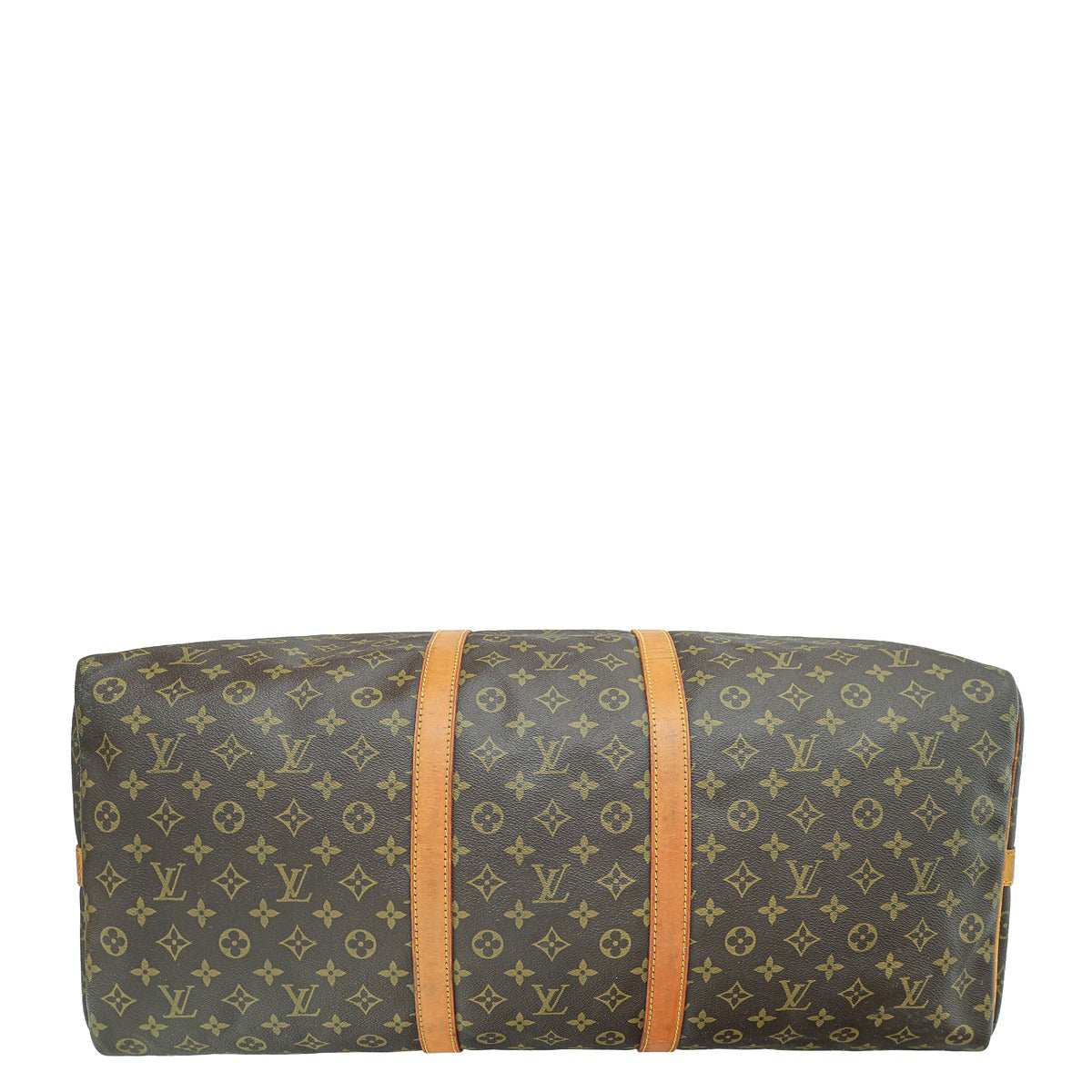 Louis Vuitton Brown Monogram Keepall Bandouliere 60 Bag