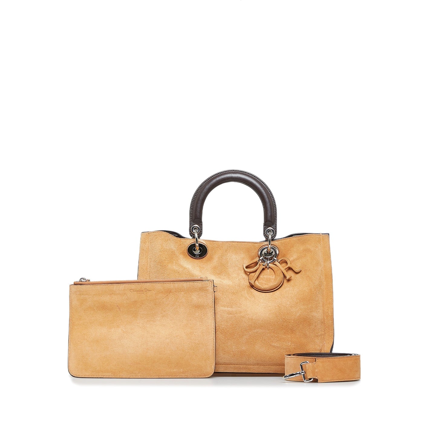 Dior Lady Dior Brown Suede