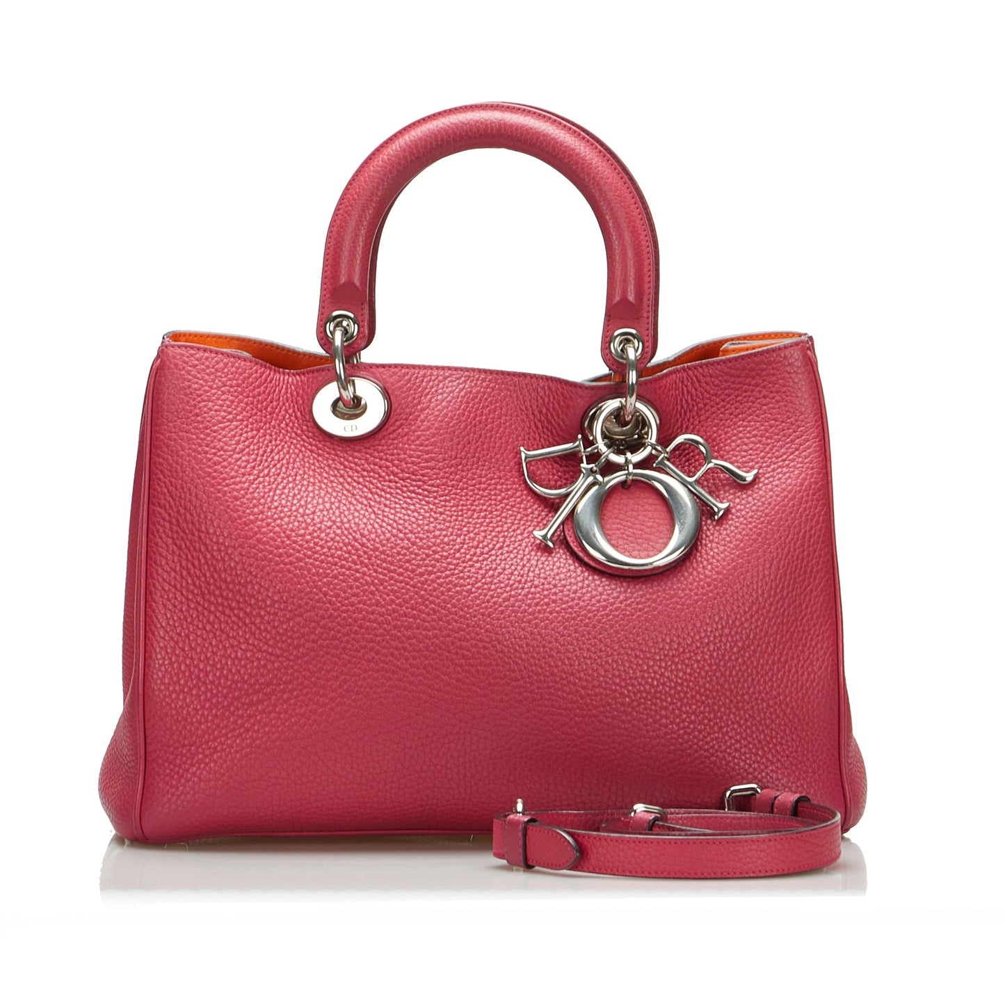 Dior Diorissimo Handbag Medium Red