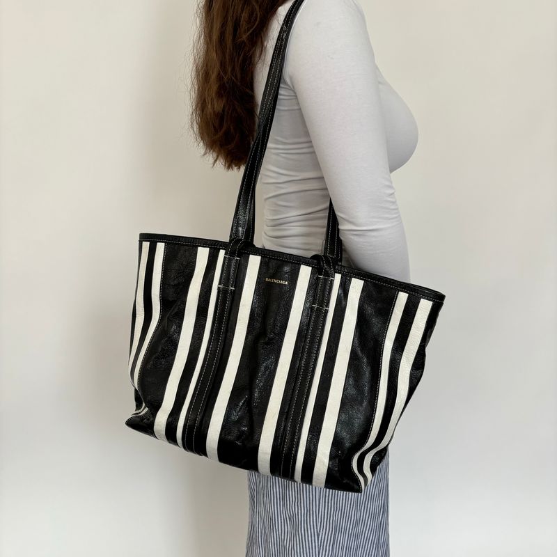 Balenciaga Monochrome Barbes Tote