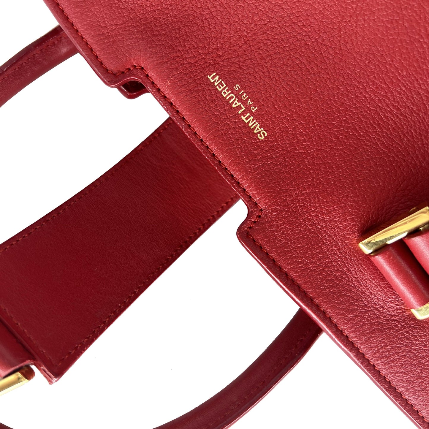 Yves Saint Laurent Red Chyc Handbag