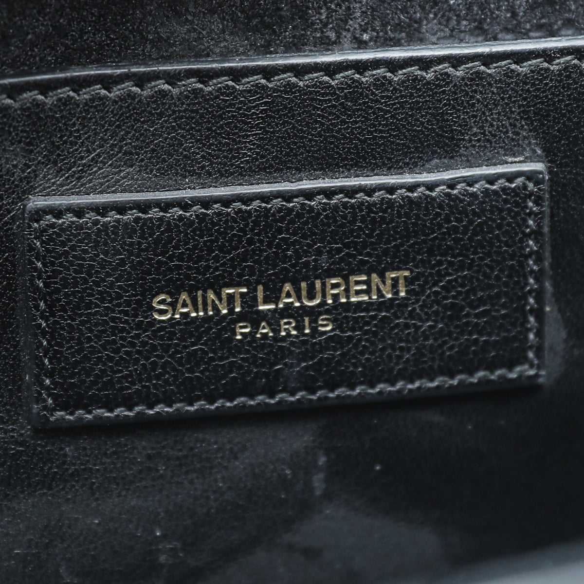 YSL Black Monogram Classic Clutch