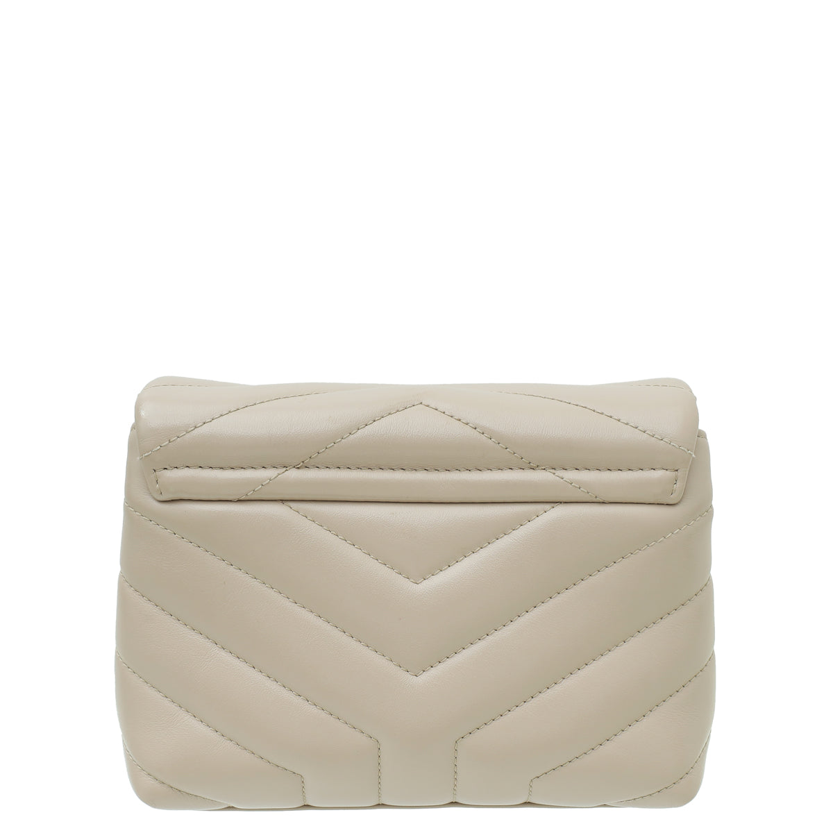 YSL Beige Loulou Toy Shoulder Bag