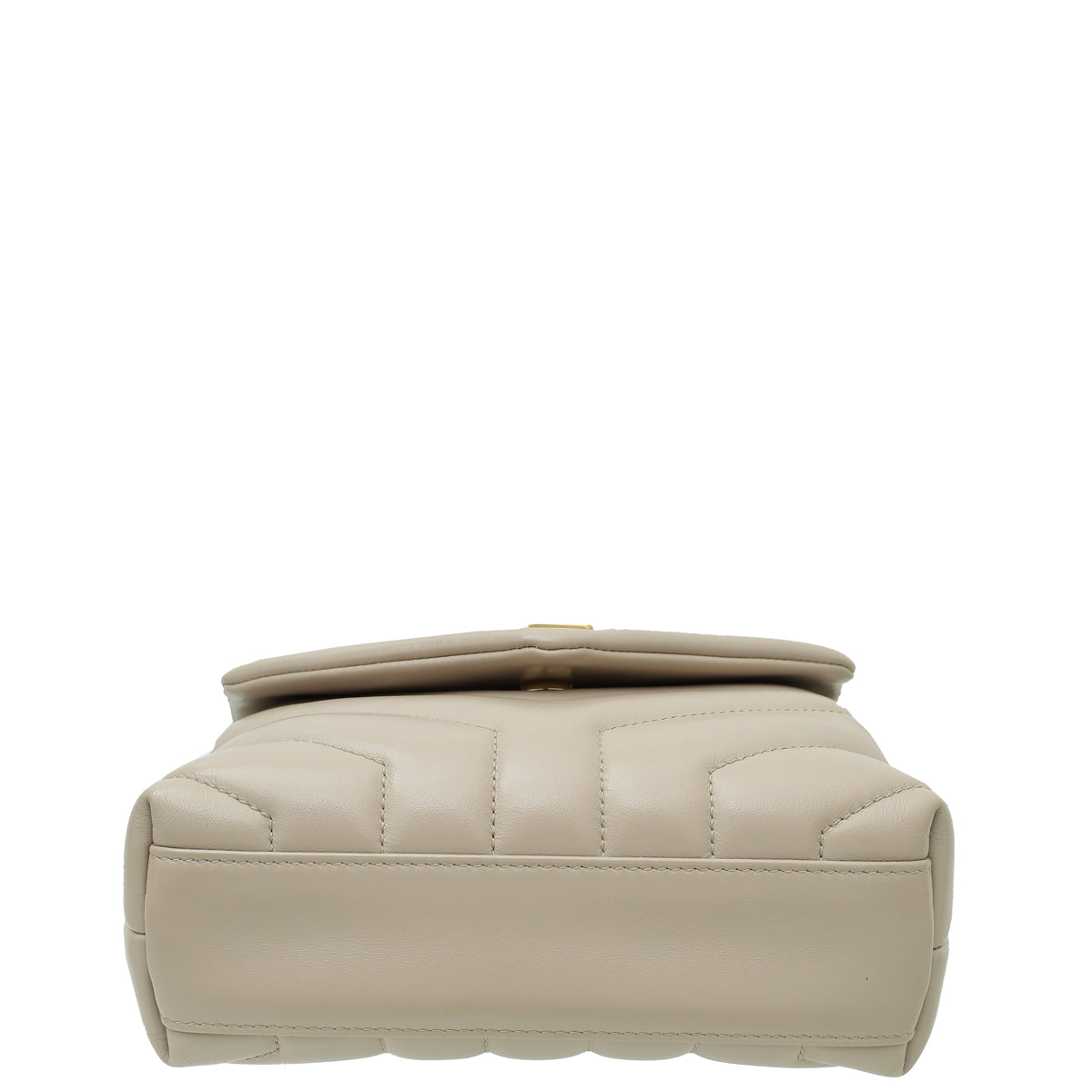 YSL Beige Loulou Toy Shoulder Bag