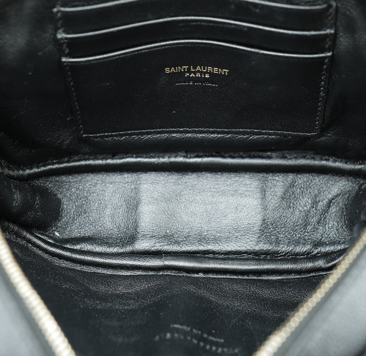 YSL Black Mini Lou Camera Bag