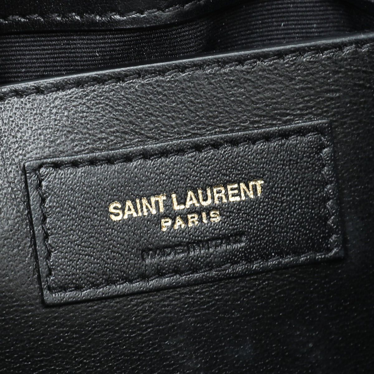 YSL Black Loulou Small Flap Bag