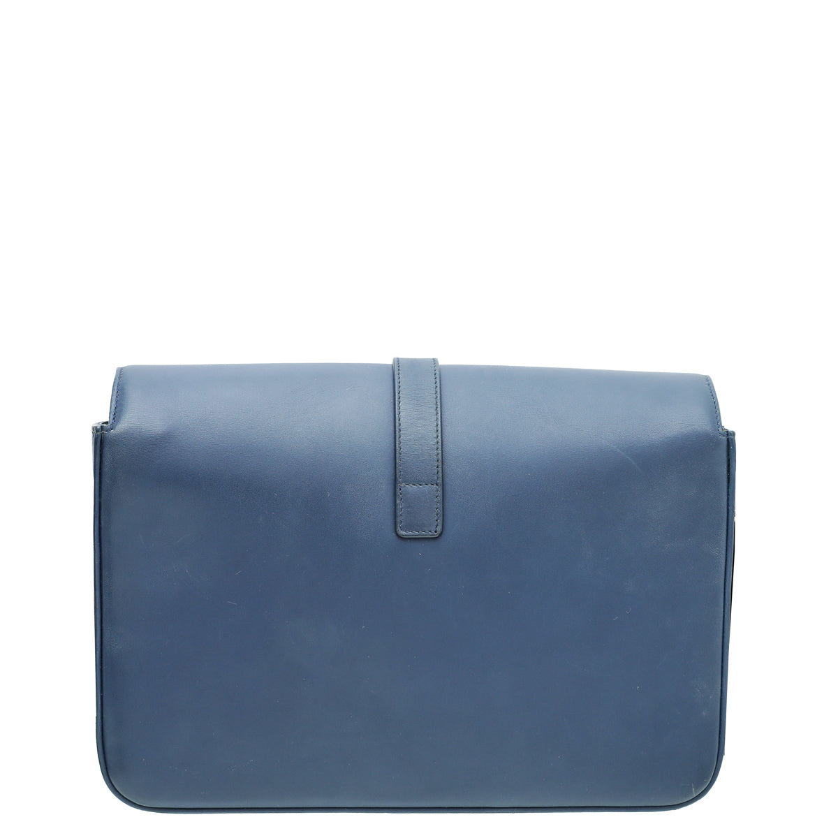 YSL Blue Monogram Universite Medium Bag