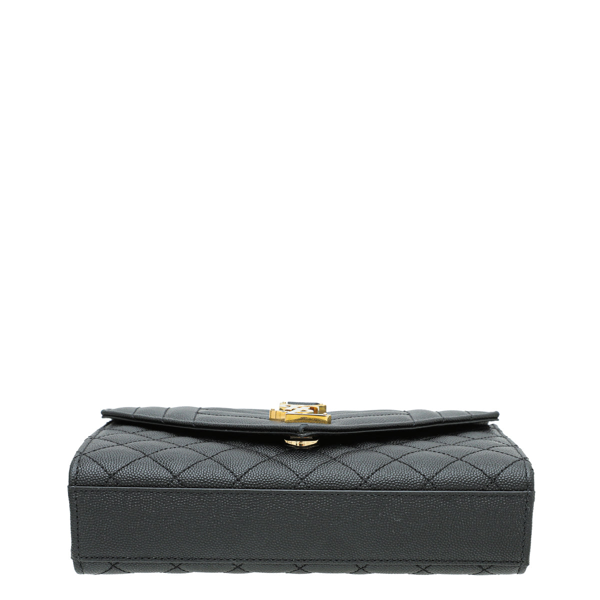 YSL Black Monogram Mix Quilted Small Chain Bag