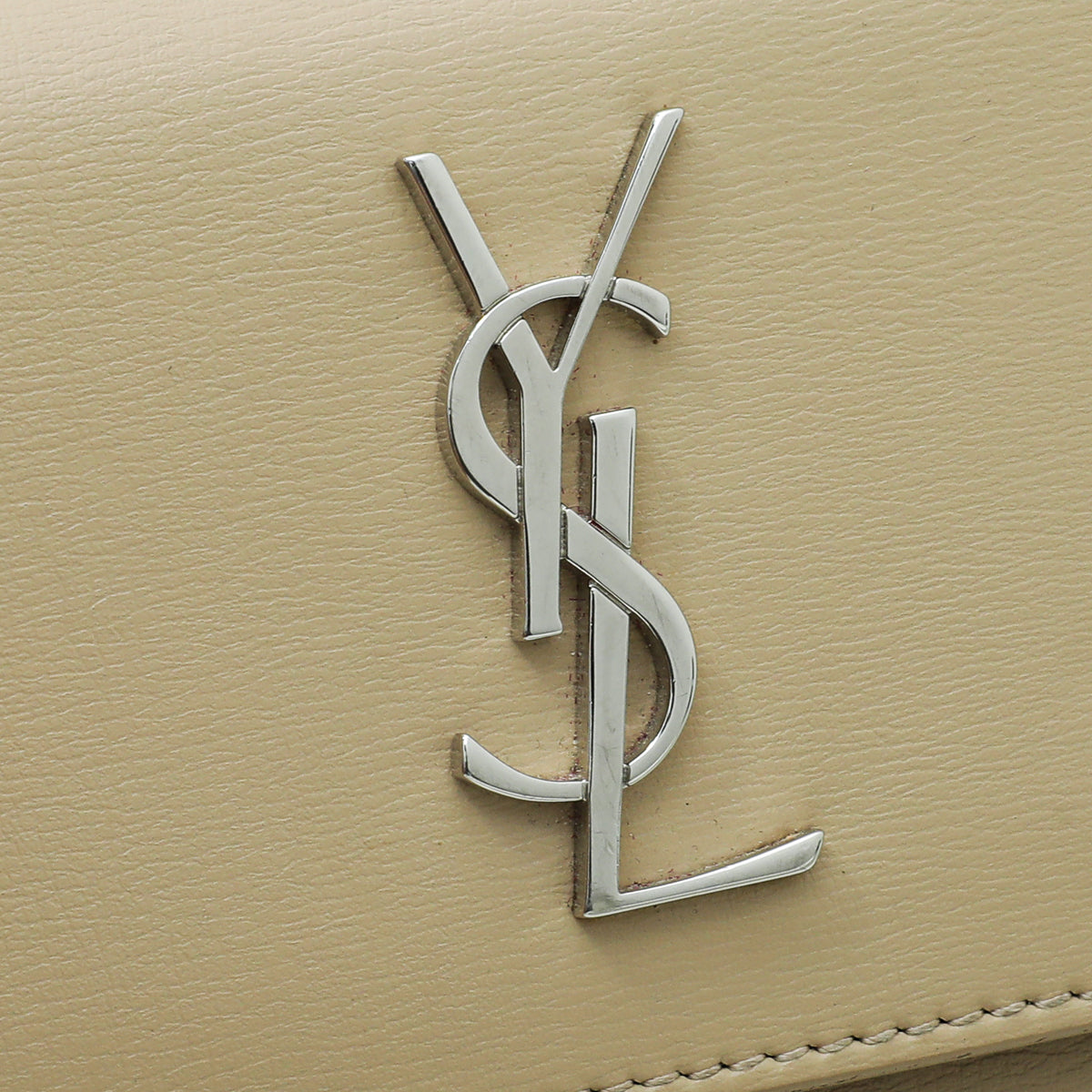 YSL Beige Sunset Chain Wallet