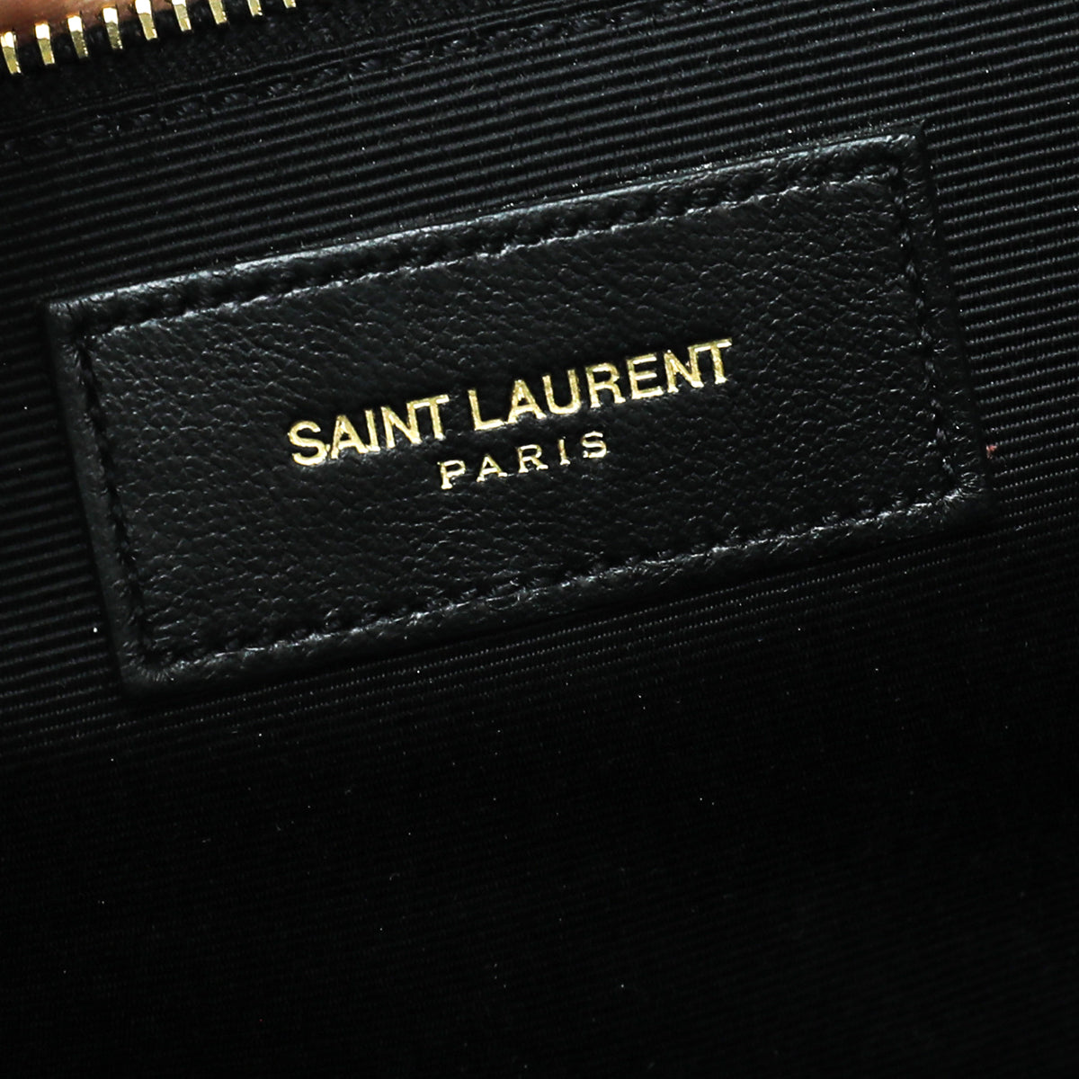 YSL Black Monogram Satchel Large Bag