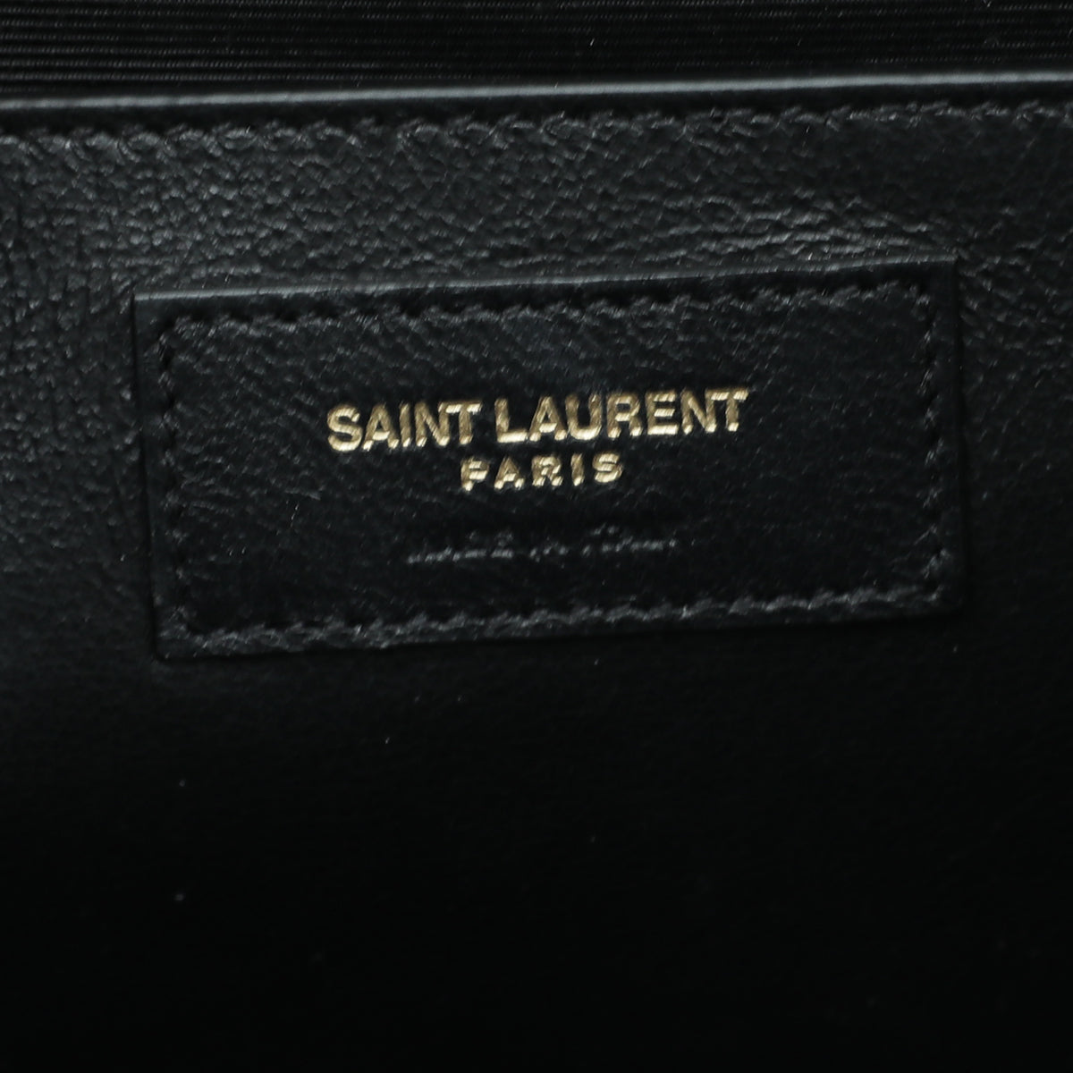 YSL Gray Envelope Mix Quilted Flap Bag