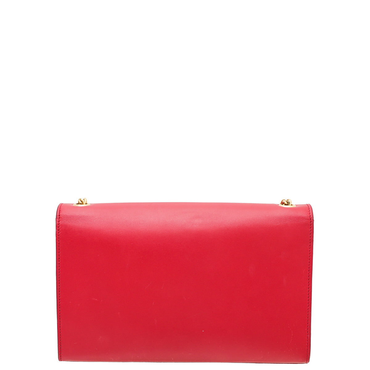 YSL Red Kate Tassel Chain Medium Bag