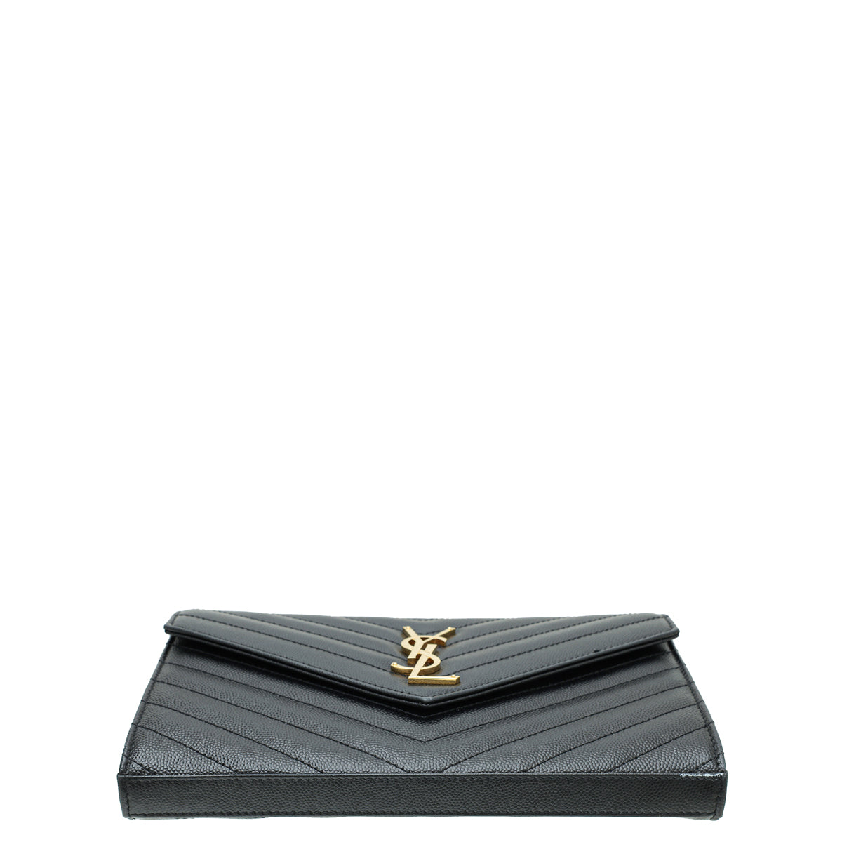 YSL Black Cassandre Chain Wallet