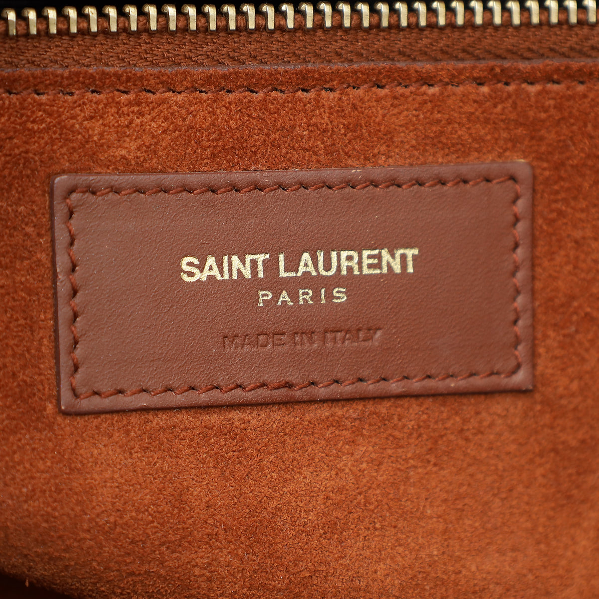 YSL Brown Monogram Universite Medium Bag