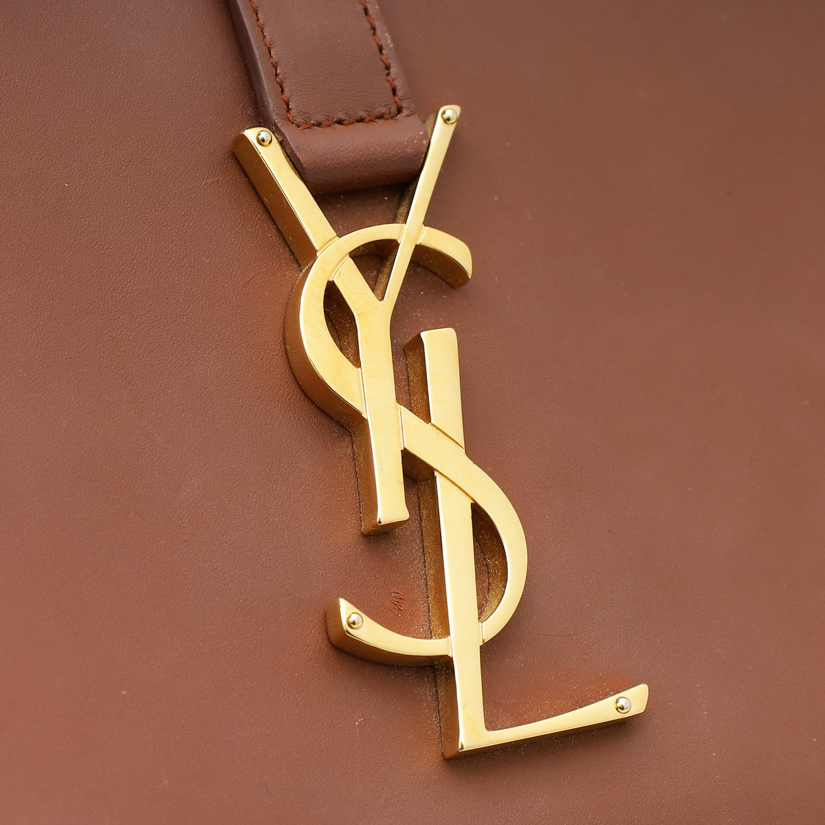 YSL Brown Monogram Universite Medium Bag