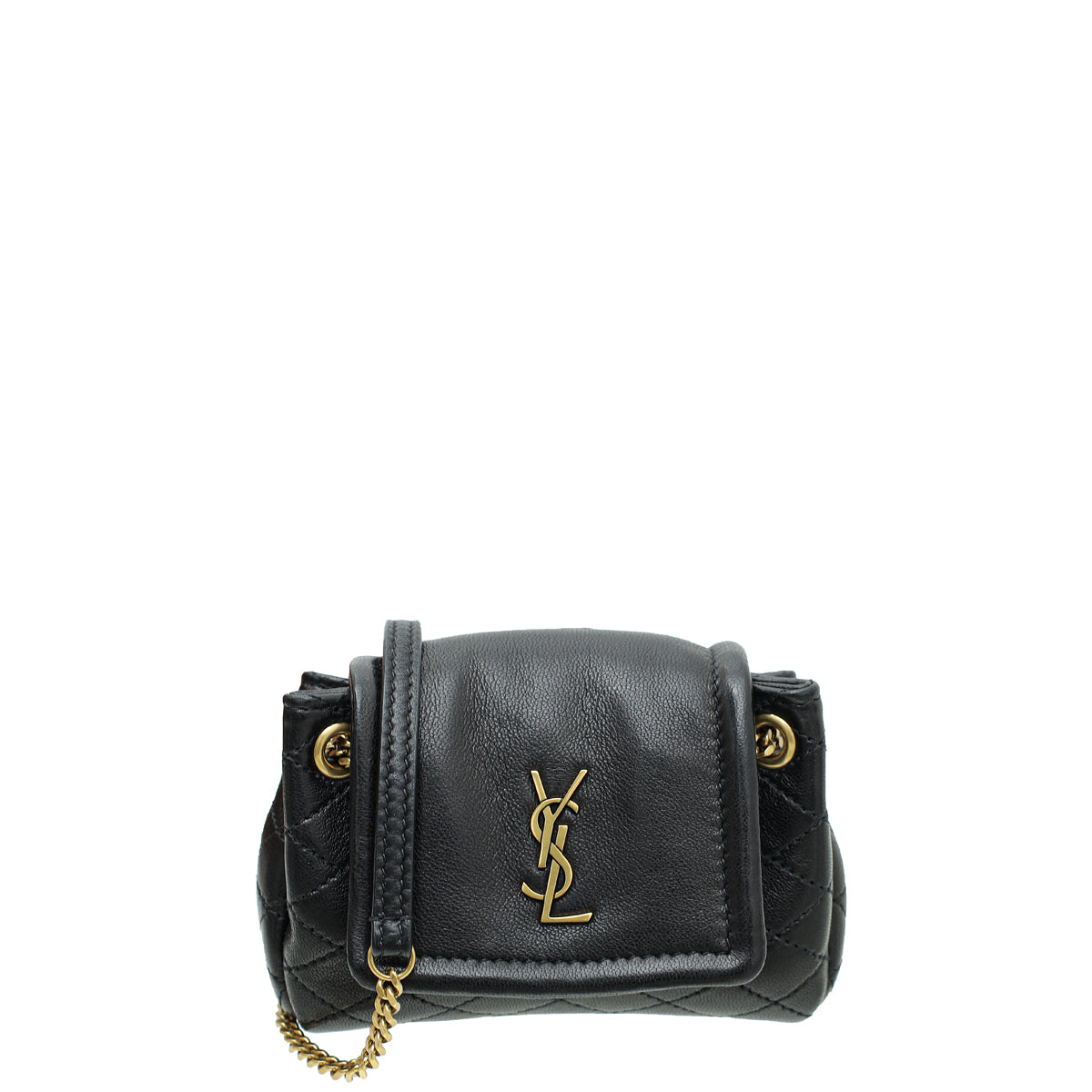 YSL Black Nolita Nano Crossbody Bag