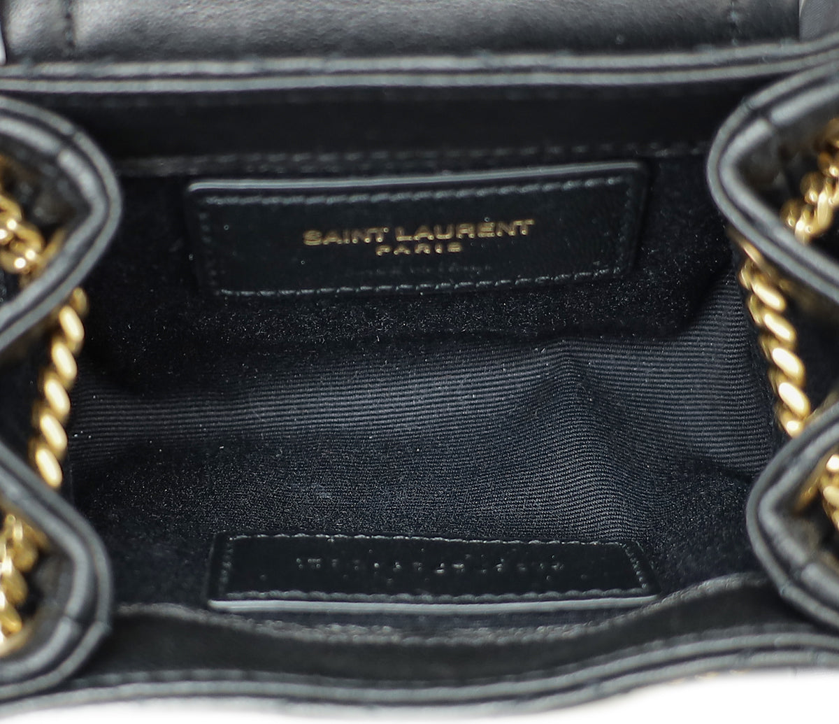 YSL Black Nolita Nano Crossbody Bag