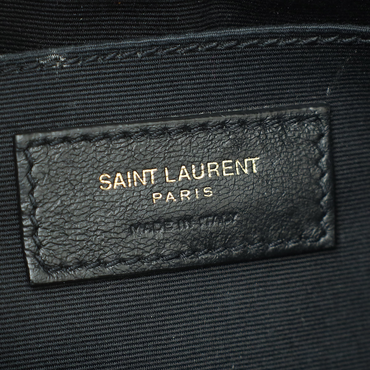 YSL Black Monogram Lou Tassel Camera Bag