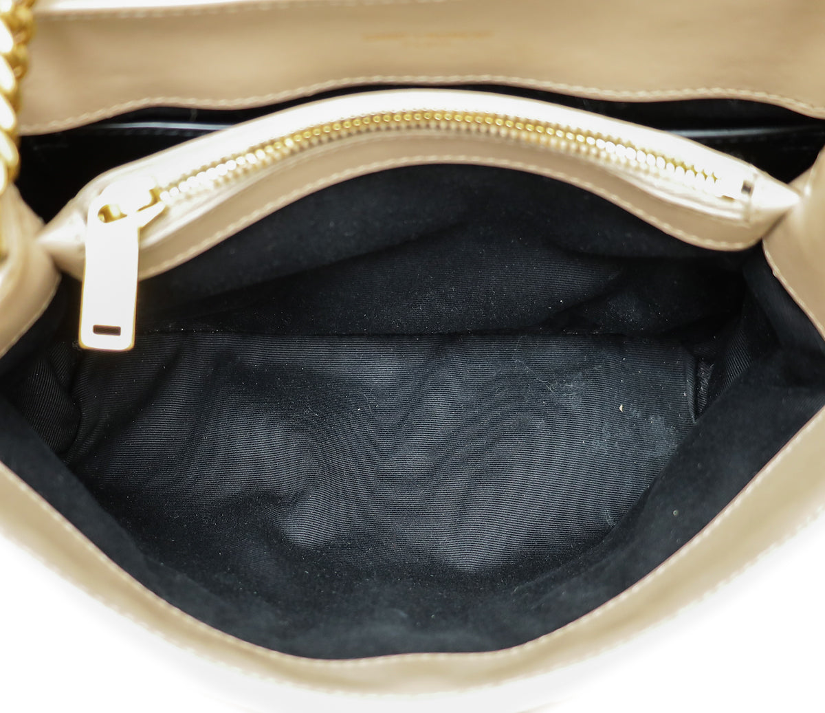 YSL Beige Loulou Small Shoulder Bag